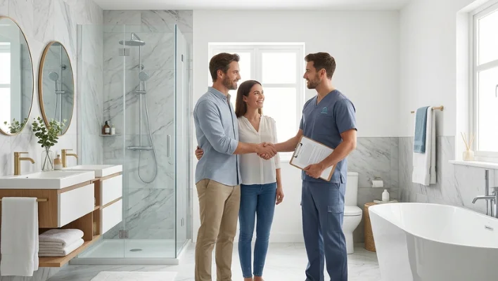 Bathroom Fitter Warranty Length.webp